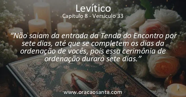 Levítico 8:33