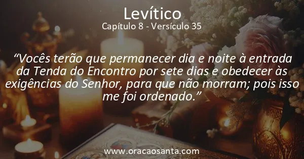 Levítico 8:35
