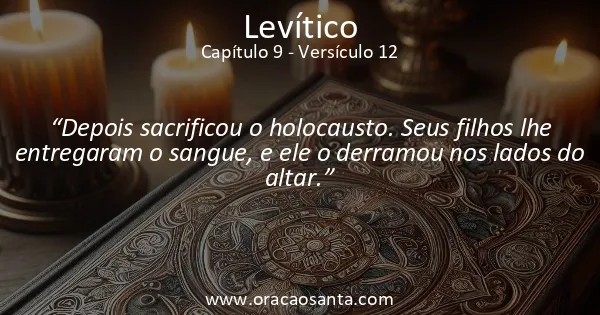 Levítico 9:12
