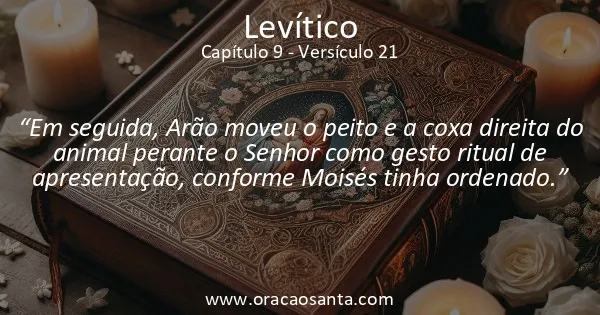 Levítico 9:21