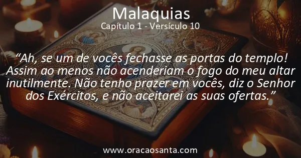 Malaquias 1:10