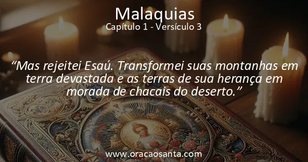 Malaquias 1:3