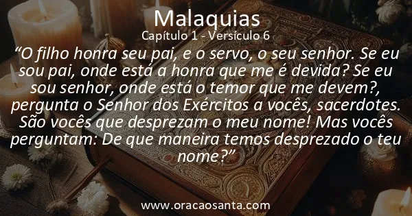 Malaquias 1:6