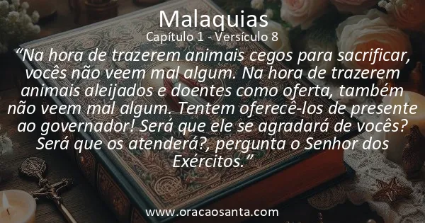 Malaquias 1:8