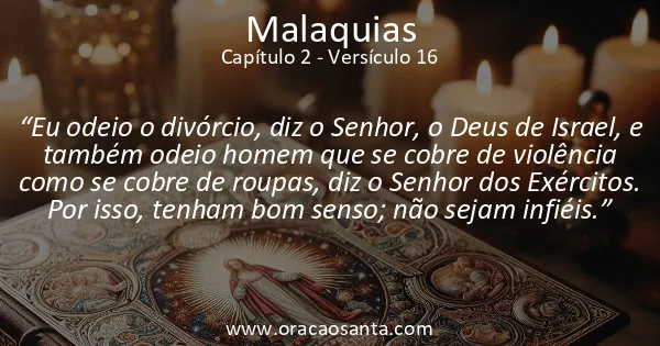 Malaquias 2:16