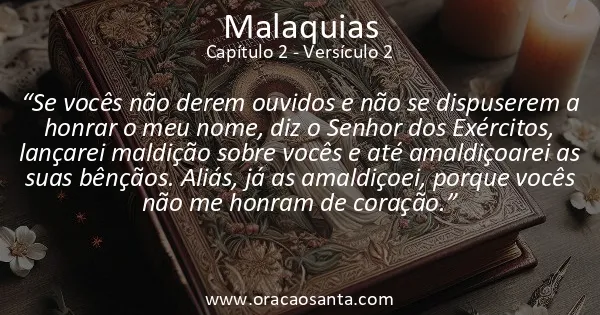 Malaquias 2:2