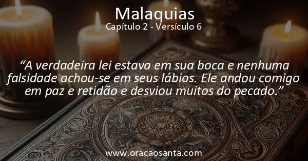 Malaquias 2:6
