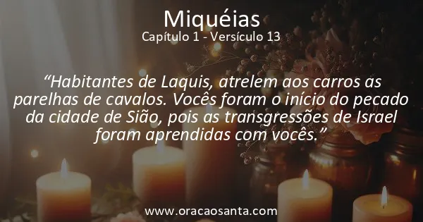 Miqueias 1:13