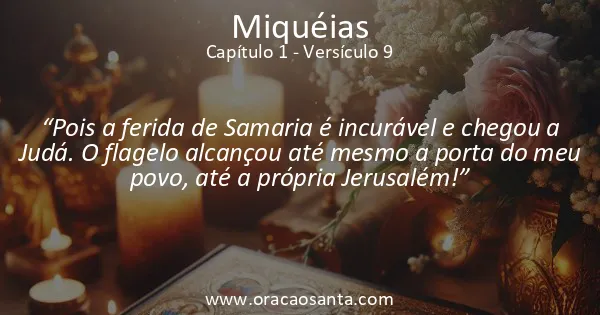 Miqueias 1:9