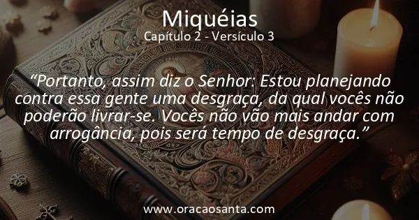 Miqueias 2:3