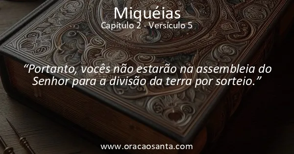 Miqueias 2:5
