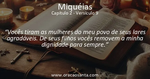 Miqueias 2:9