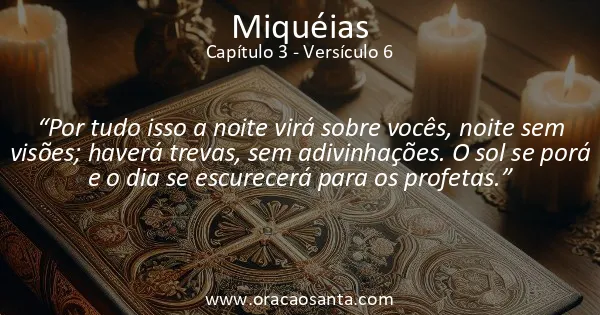 Miqueias 3:6