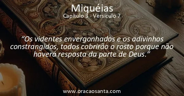 Miqueias 3:7