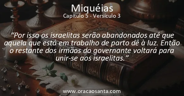 Miqueias 5:3