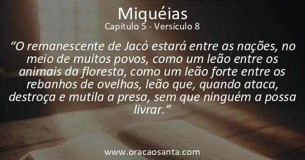 Miqueias 5:8