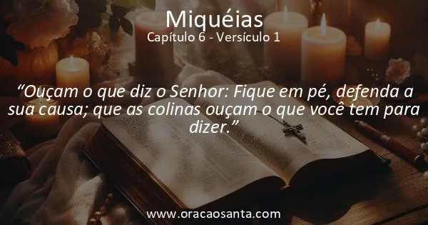 Miqueias 6:1