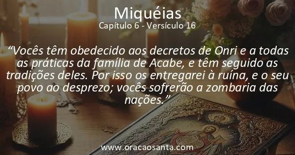 Miqueias 6:16