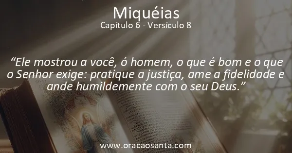 Miqueias 6:8