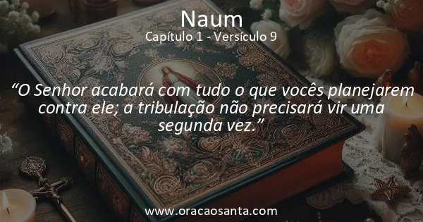 Naum 1:9