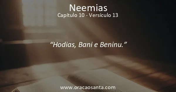 Neemias 10:13