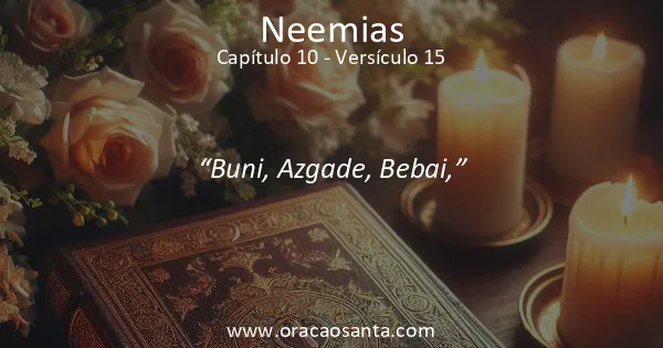 Neemias 10:15
