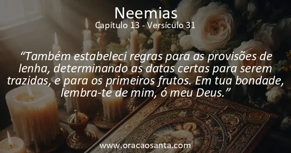 Neemias 13:31