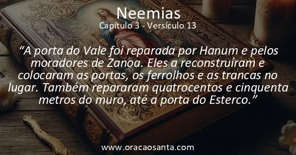 Neemias 3:13