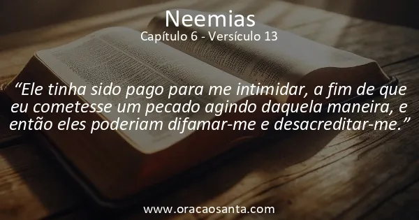 Neemias 6:13