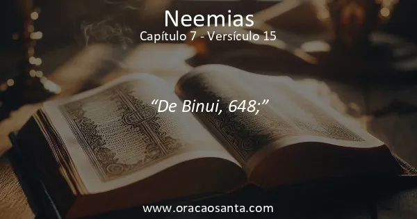 Neemias 7:15