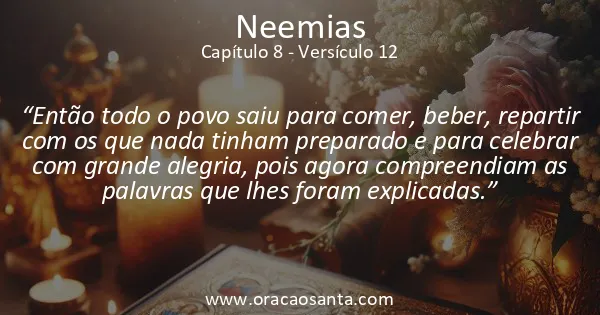 Neemias 8:12
