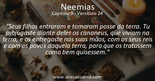 Neemias 9:24