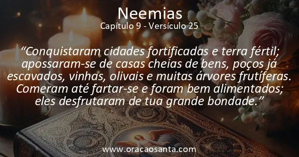 Neemias 9:25