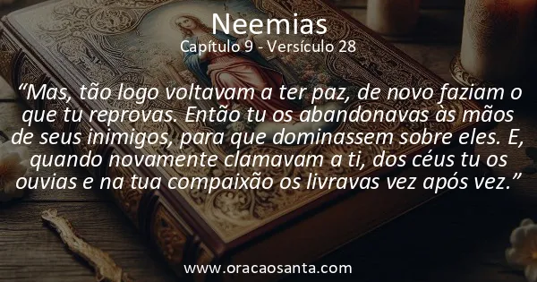 Neemias 9:28