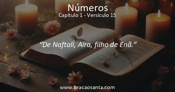 Números 1:15