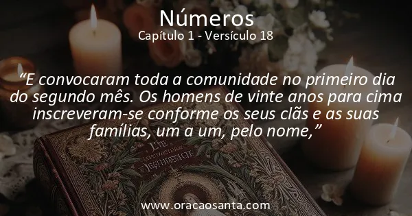 Números 1:18