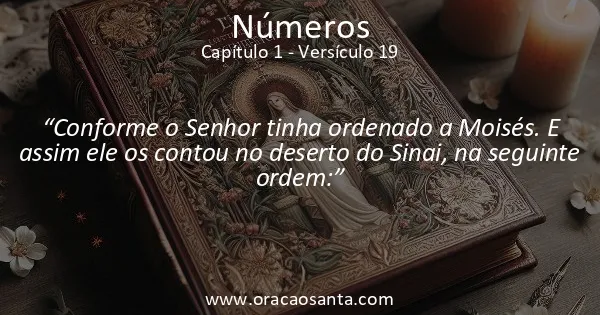 Números 1:19