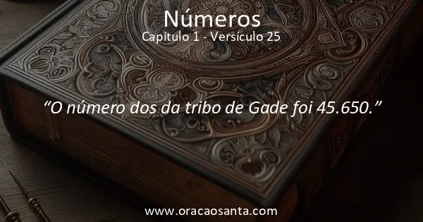 Números 1:25