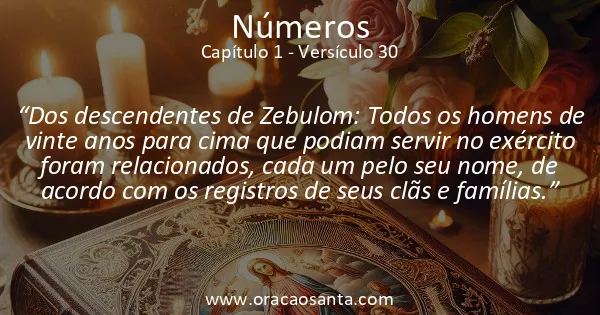 Números 1:30