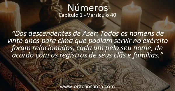 Números 1:40