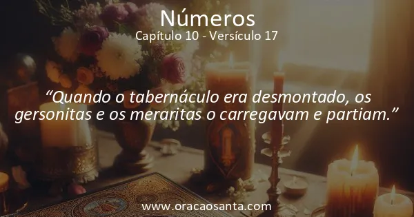 Números 10:17