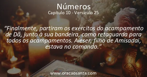Números 10:25