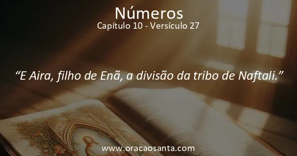 Números 10:27