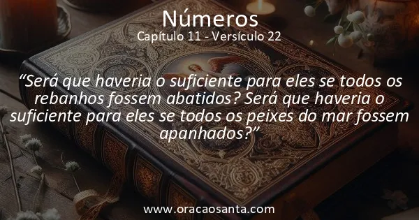 Números 11:22
