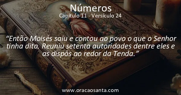 Números 11:24
