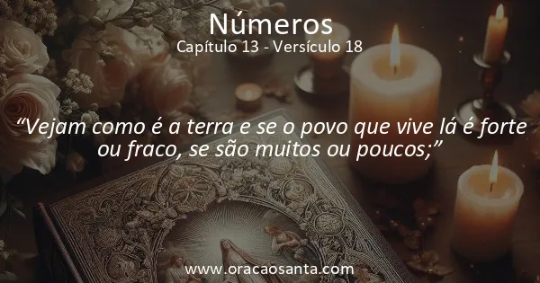 Números 13:18