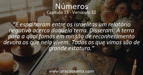 Números 13:32