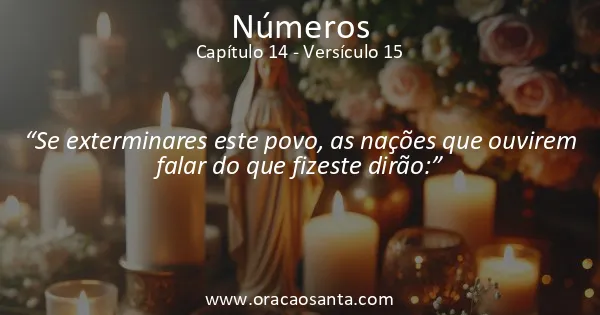 Números 14:15