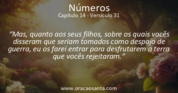 Números 14:31