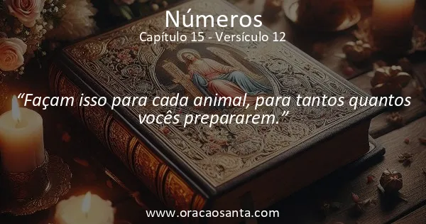 Números 15:12